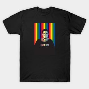 RBG Respect Rainbow T-Shirt